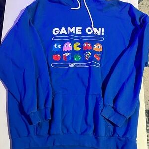 Rare anvil vintage hoodie game on Pac-Man Rubiks 3X